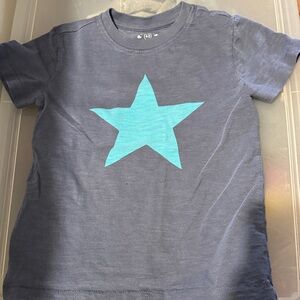 Primary Navy Blue Star Tee